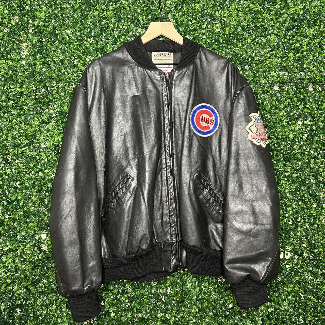 Vintage Varsity Chicago Cubs Jacket / Fall Winter Outerwear / 