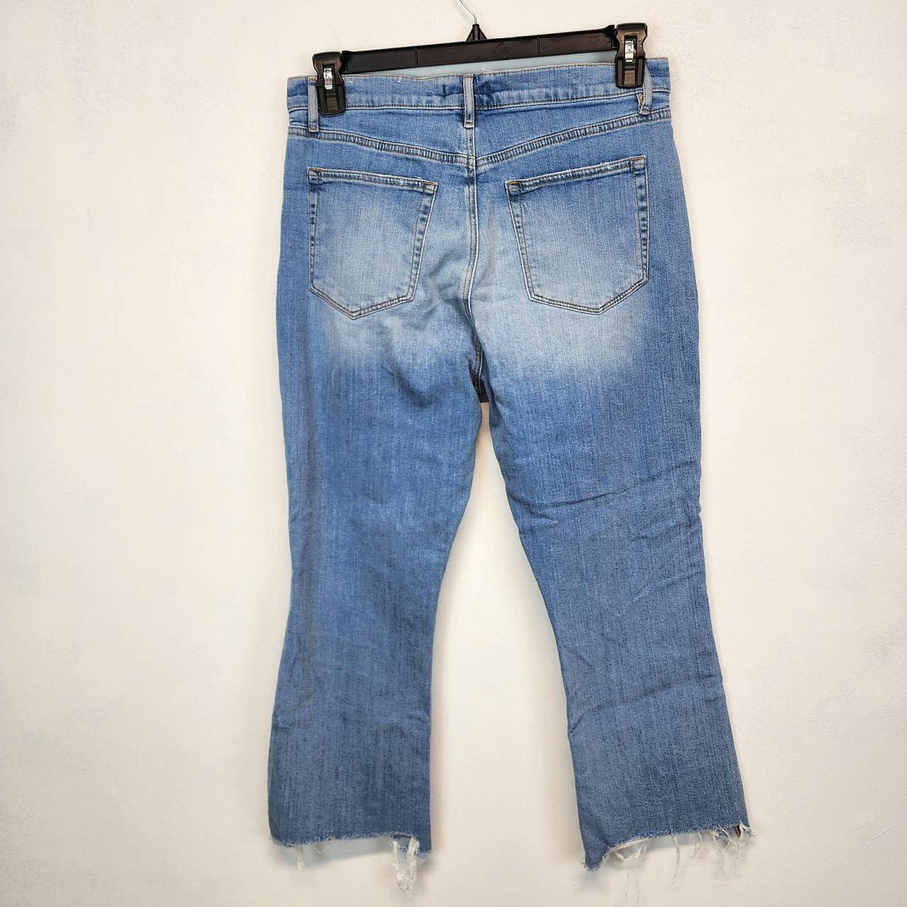 LOFT Light Wash Denim High Waist Boyfriend Jeans women's size 12/31