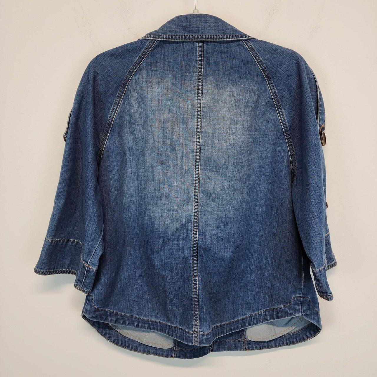 Chicos modern denim clearance jacket