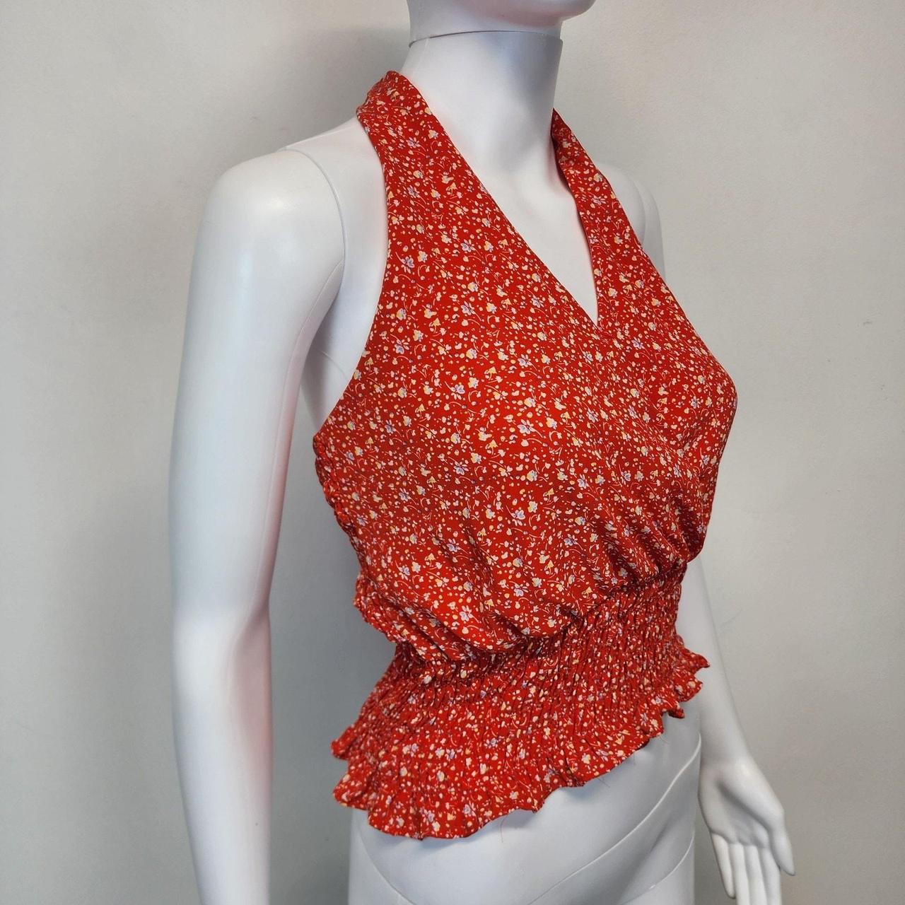 Source Unknown Women's Blouse - Orange - S – Sien… - image 2