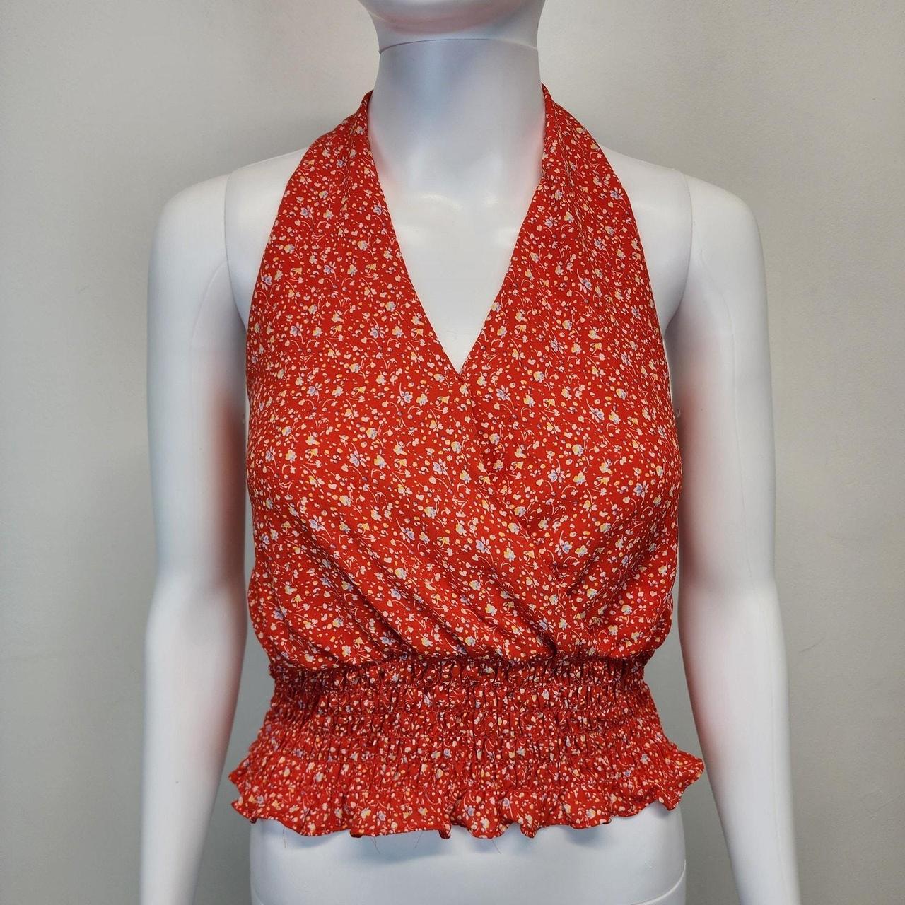 Source Unknown Women's Blouse - Orange - S – Sien… - image 1