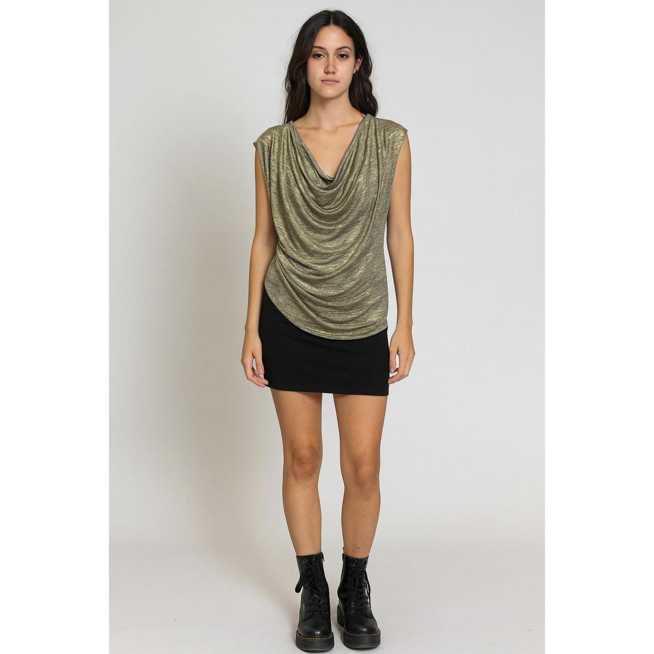 Source Unknown Women's Blouse - Gold - M – Premis… - image 2