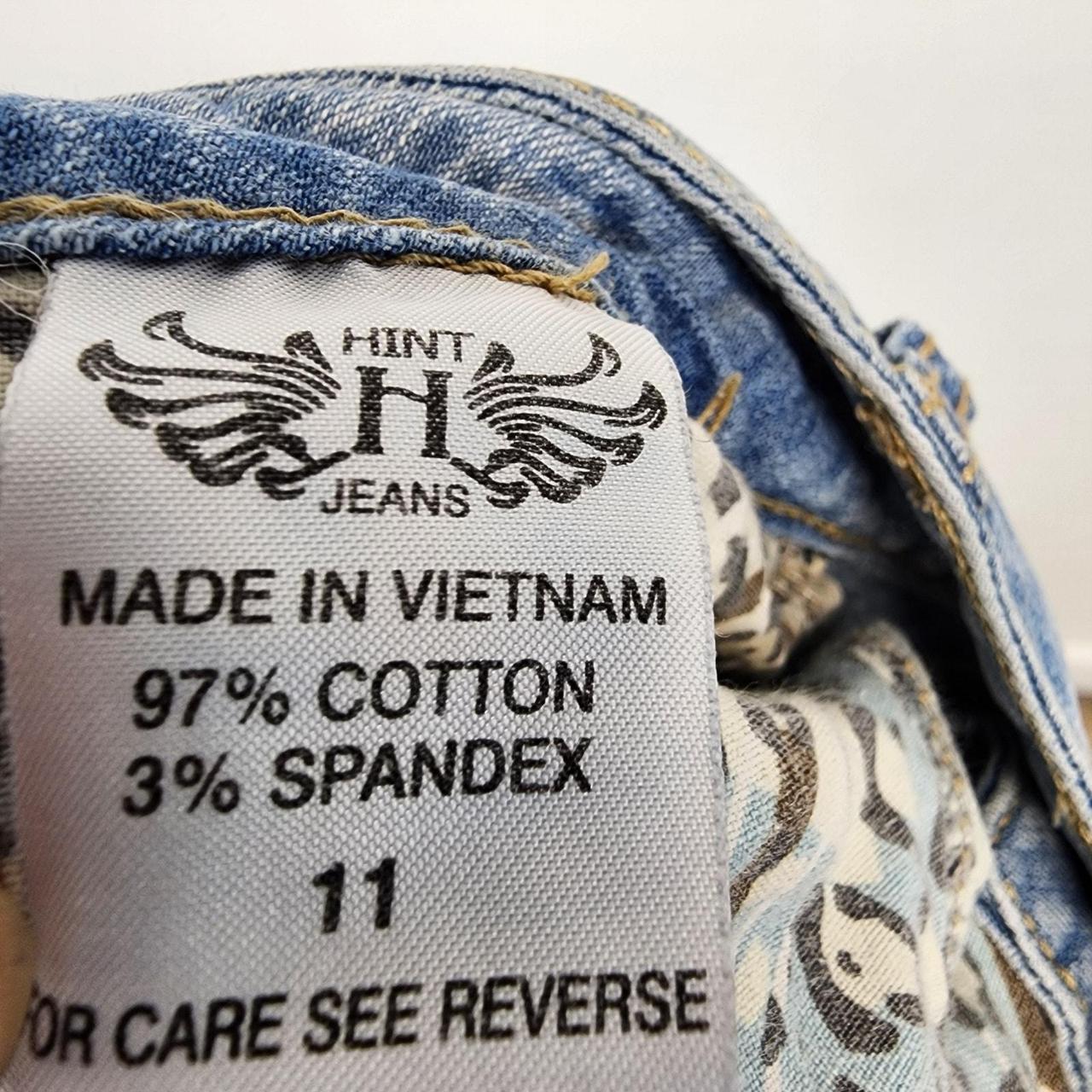 Source Unknown Women's Flare Bleached Jeans - Blu… - image 8