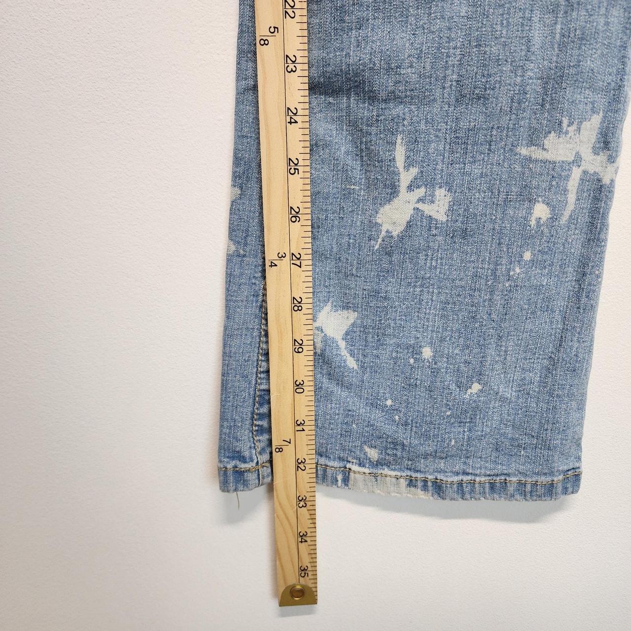 Source Unknown Women's Flare Bleached Jeans - Blu… - image 6