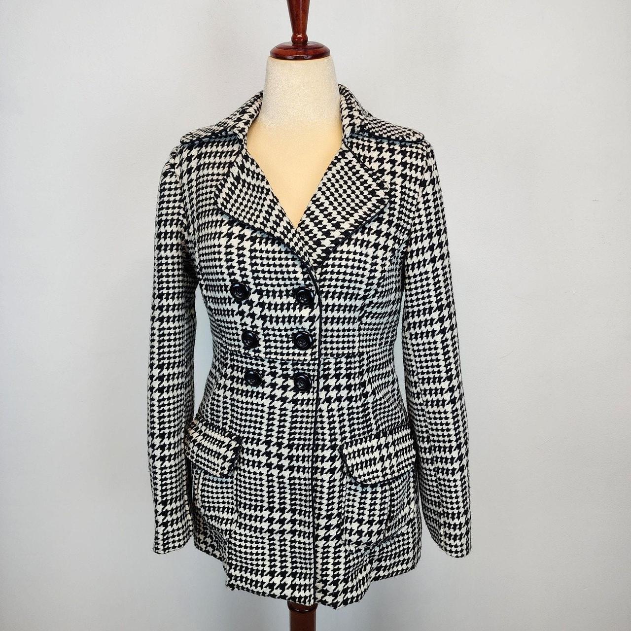 Source Unknown Women's Polyester Jacket - Black/W… - image 1