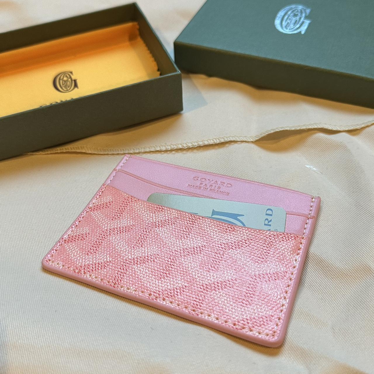 Pink Goyard Card Holder 💕 Super Cute, I know someone - Depop