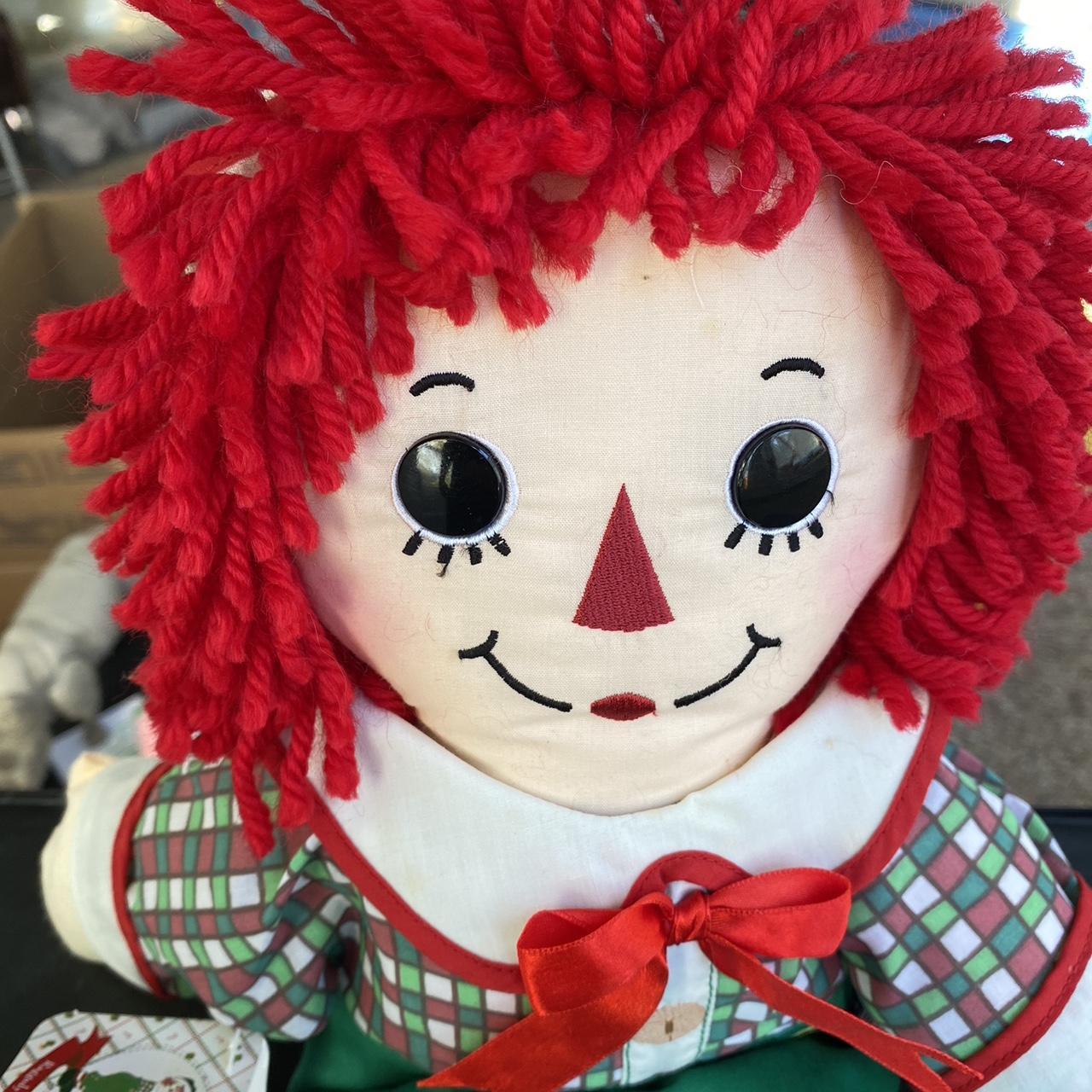 Raggedy Andy 18” Elf Shelf Christmas Holiday Doll... - Depop