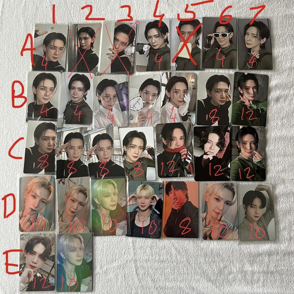 ATEEZ トレカ40枚 beatroad パジャマ 花びら コンプリート①
