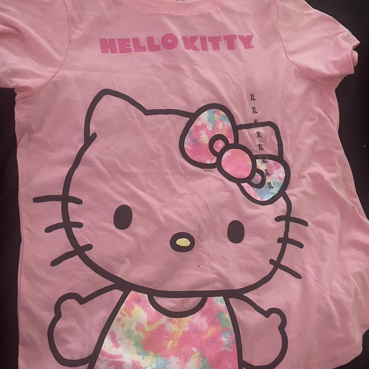 Hello Kitty Tshirt Size: Kid’s XL - Depop