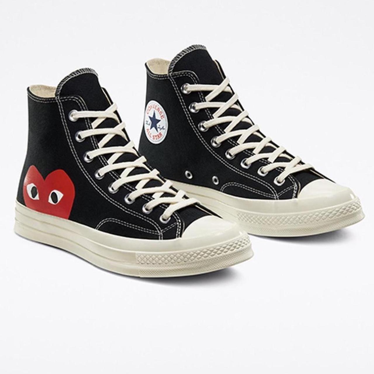 Converse x Comme des Garcons PLAY Chuck 70 CLASSIC. Depop