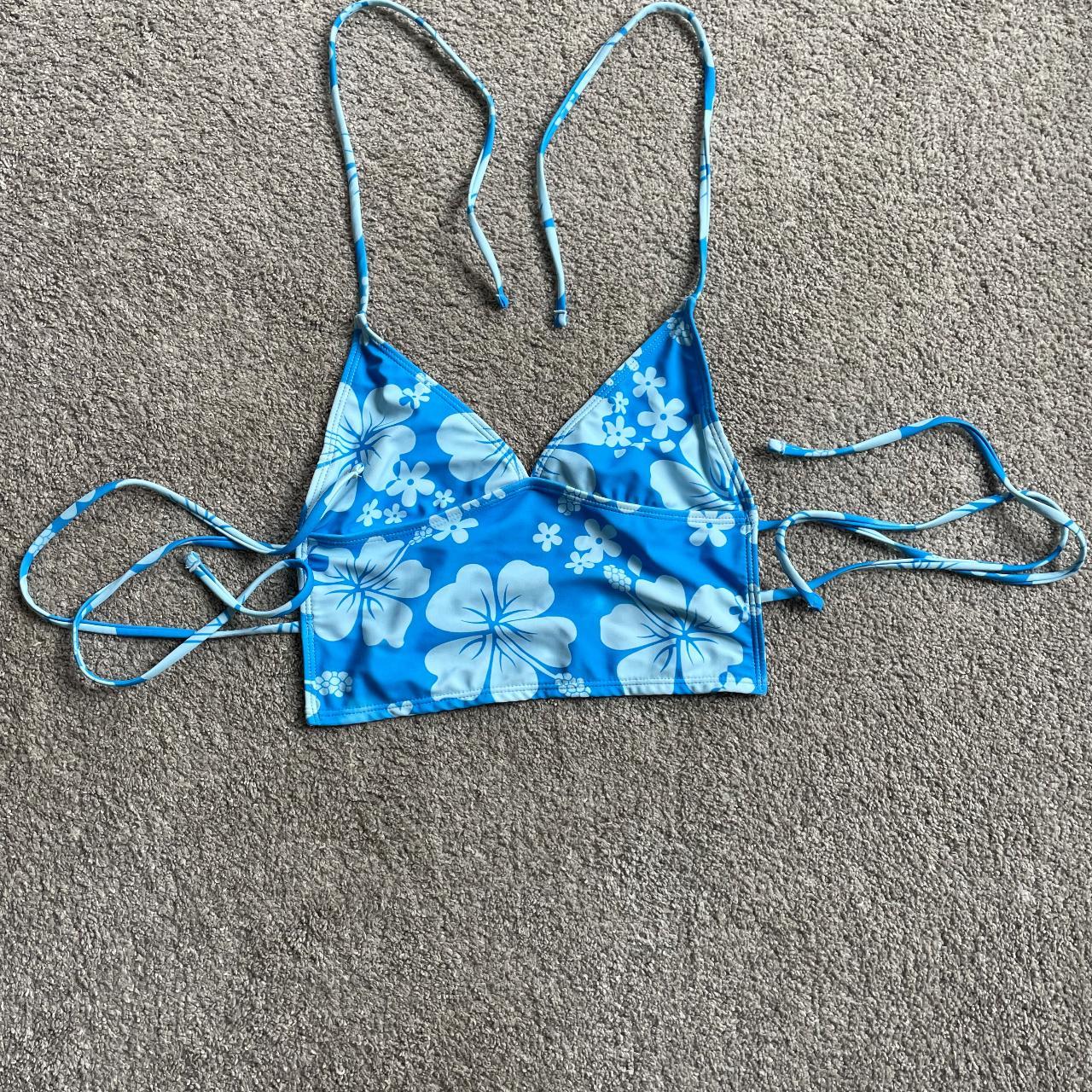 Hawaiian Floral Bikini Set Depop