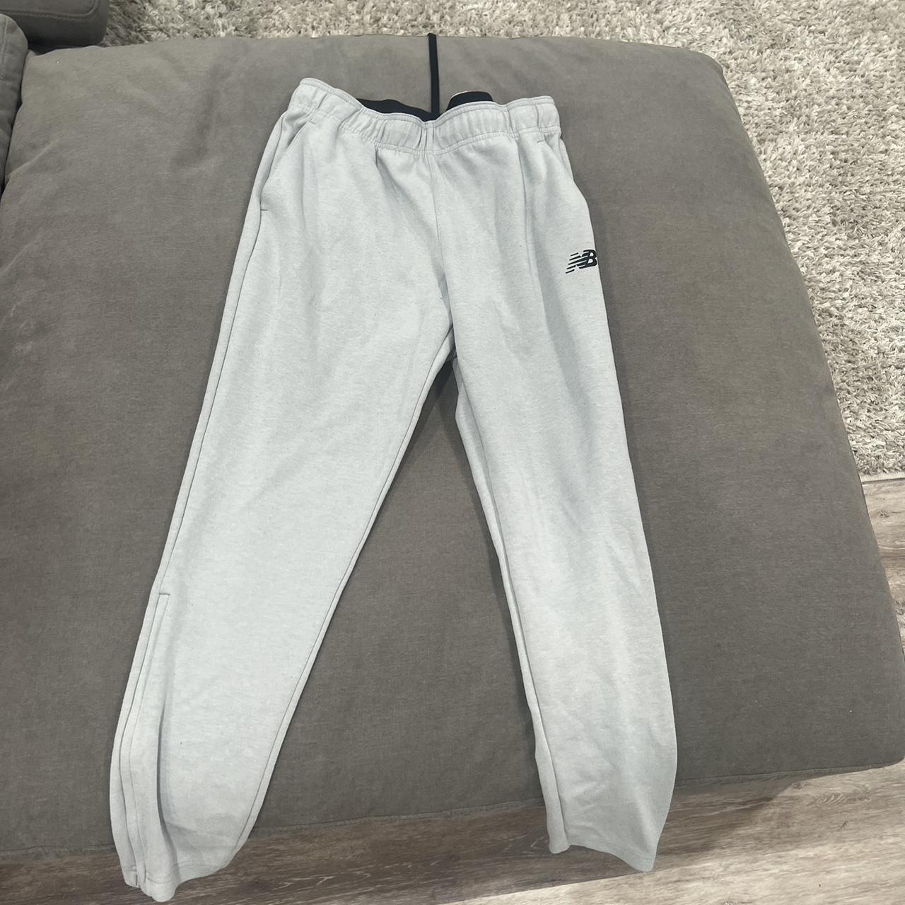 New Balance Men's Grey Joggerstracksuits Depop