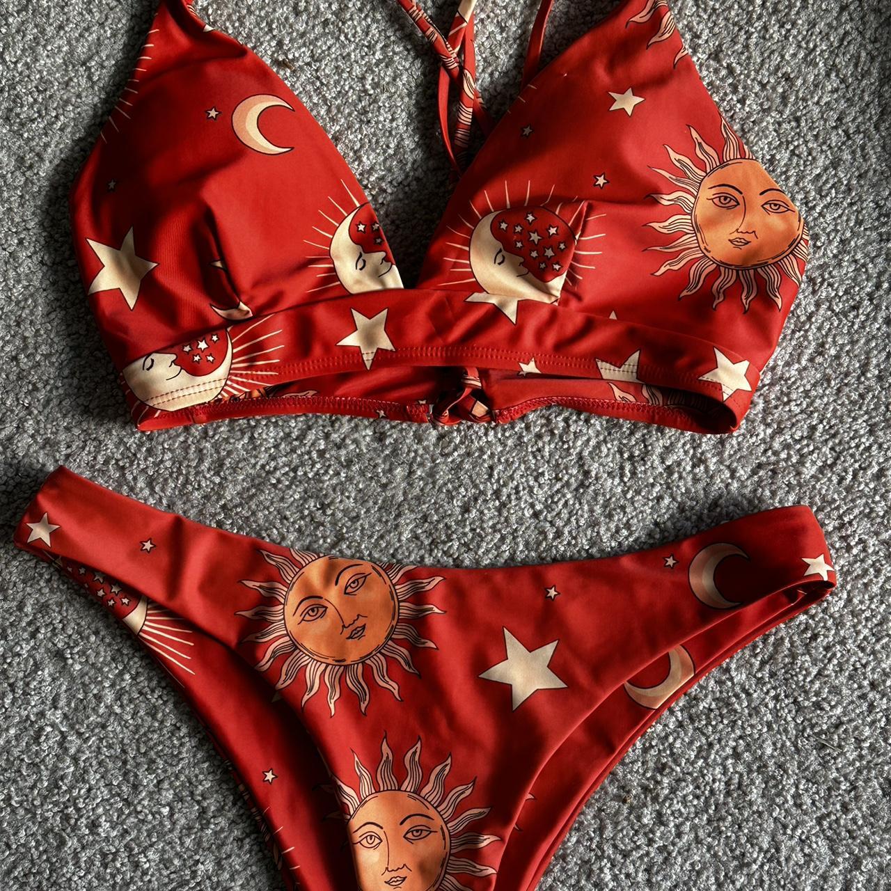 Brand new, never worn, Target red bikini. Trendy - Depop