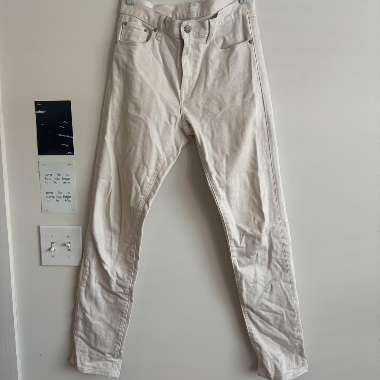 White Uniqlo Jeans