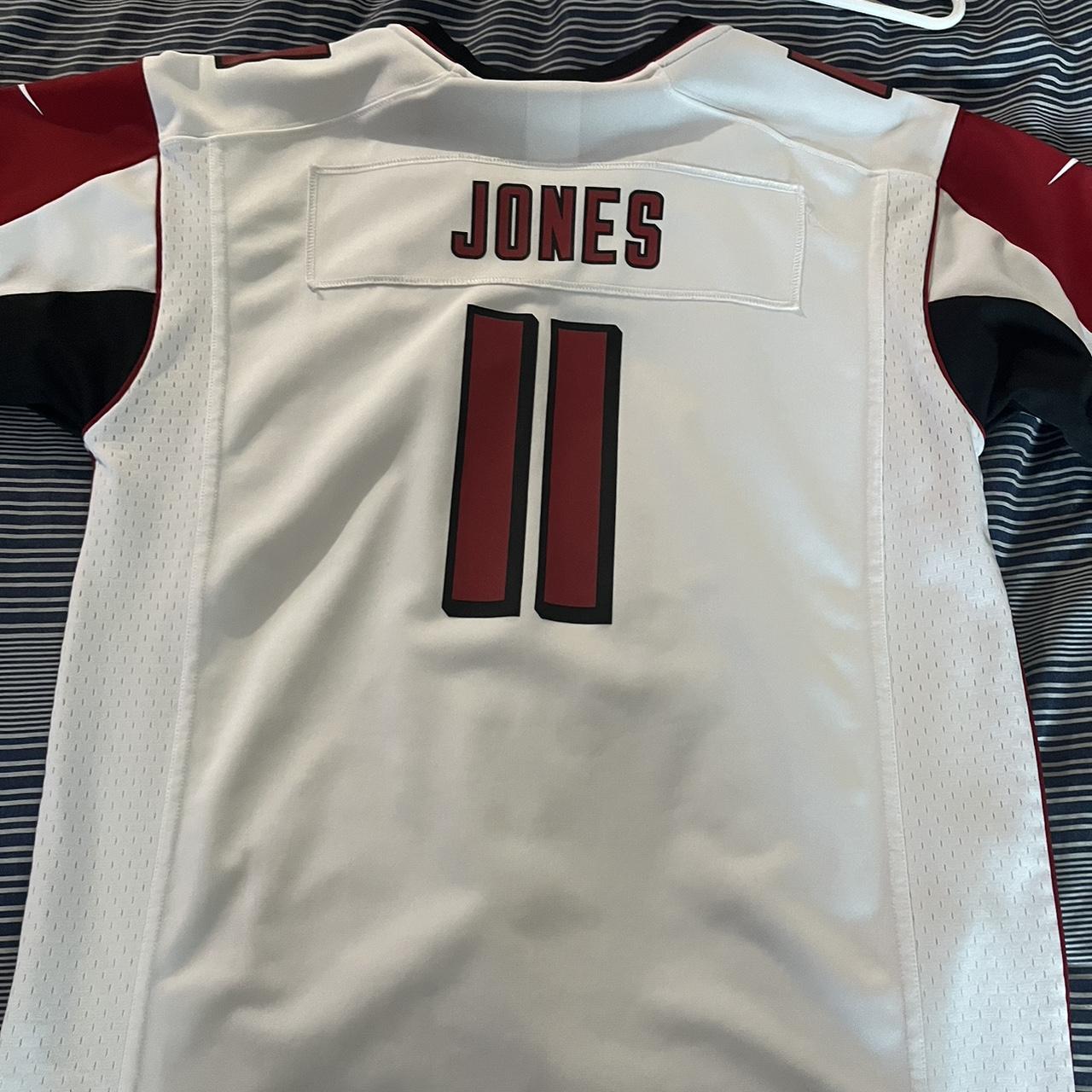 Julio Jones Falcons Jersey Size- Youth XL Worn 2x so - Depop