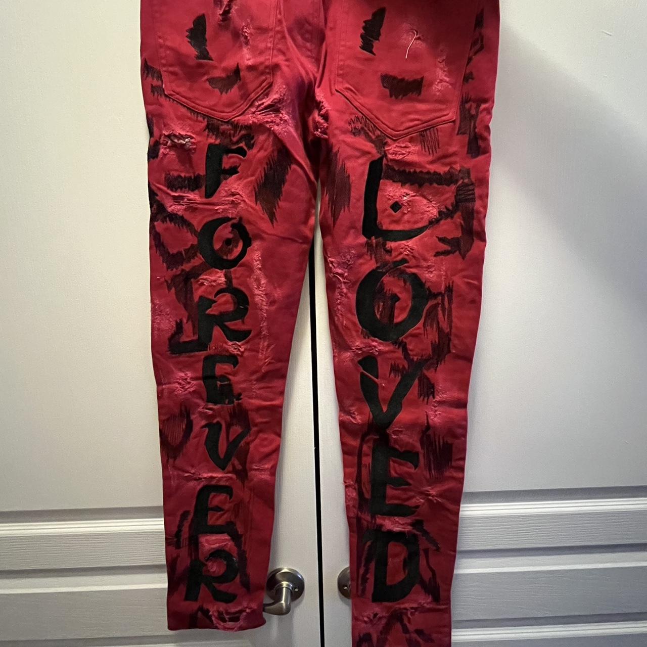 Popular Custom made in inspired vlone jeans