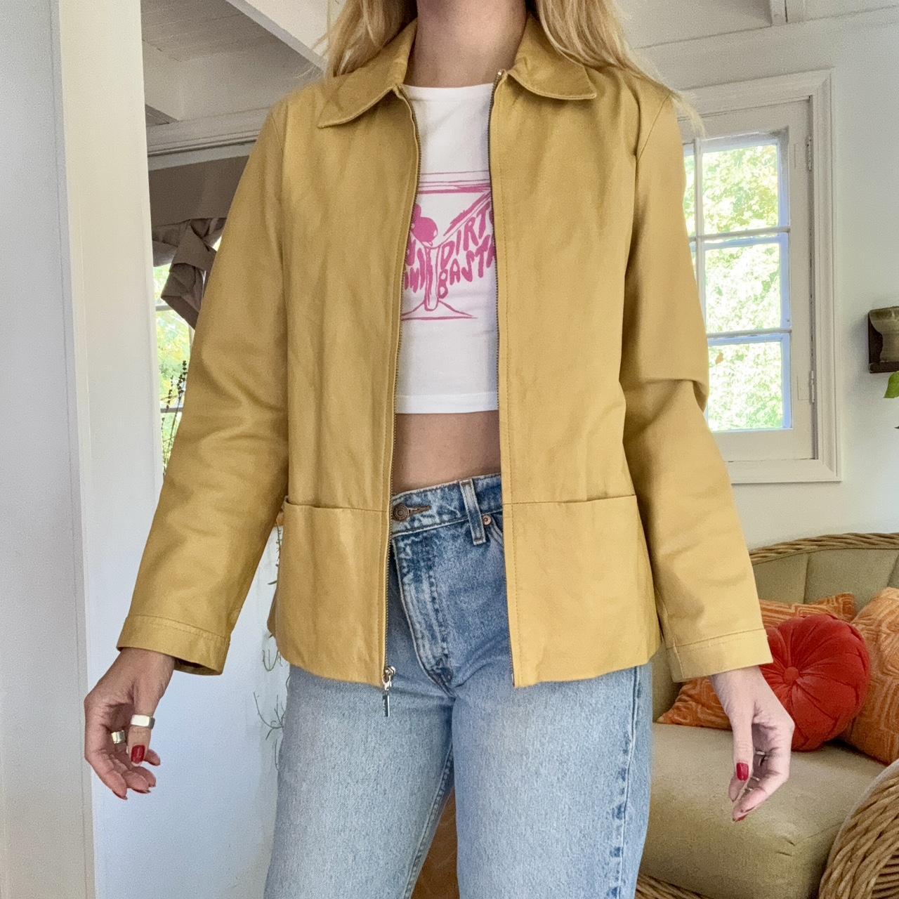 Wilson’s Leather Women's Leather Jacket - Tan/Yel… - image 5