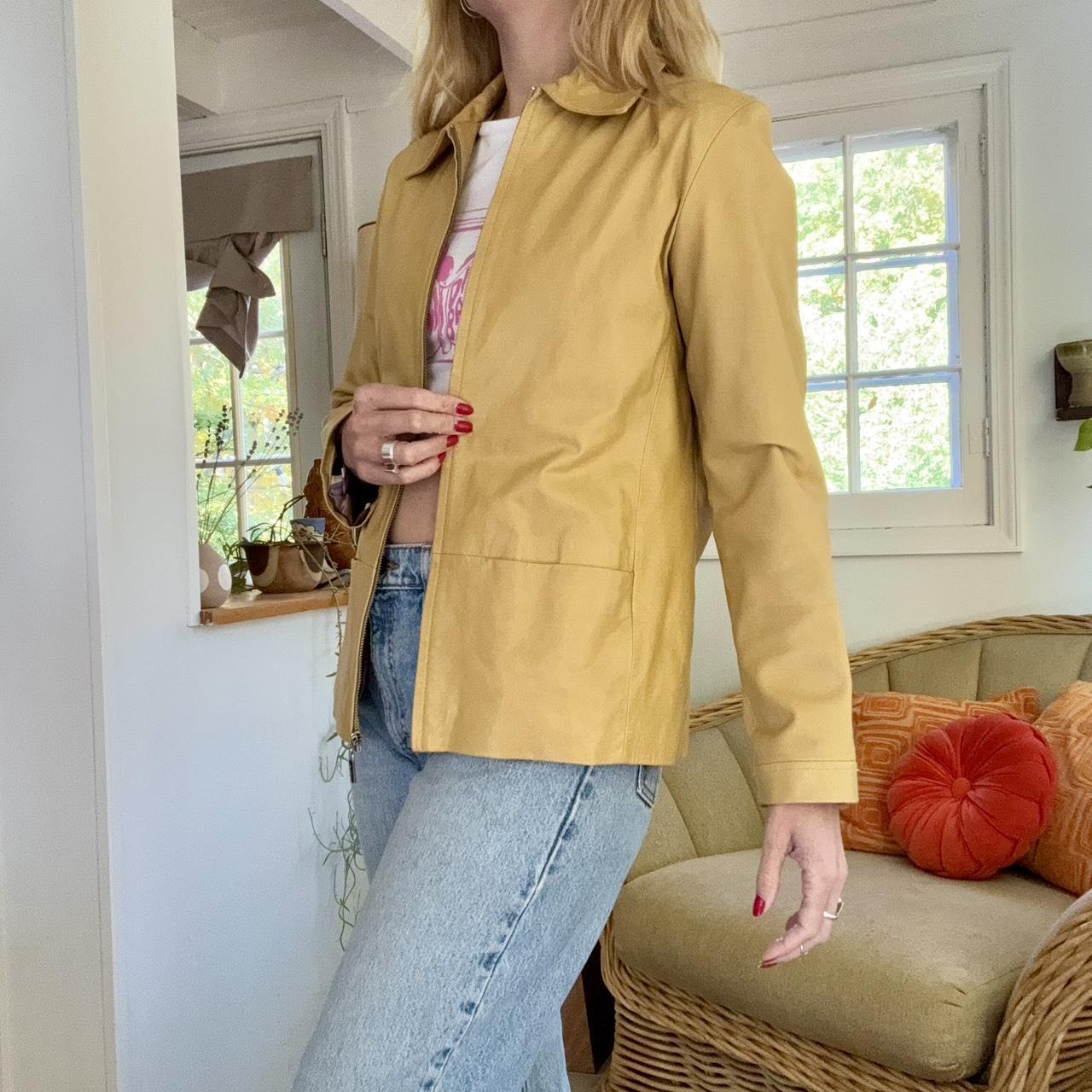 Wilson’s Leather Women's Leather Jacket - Tan/Yel… - image 6