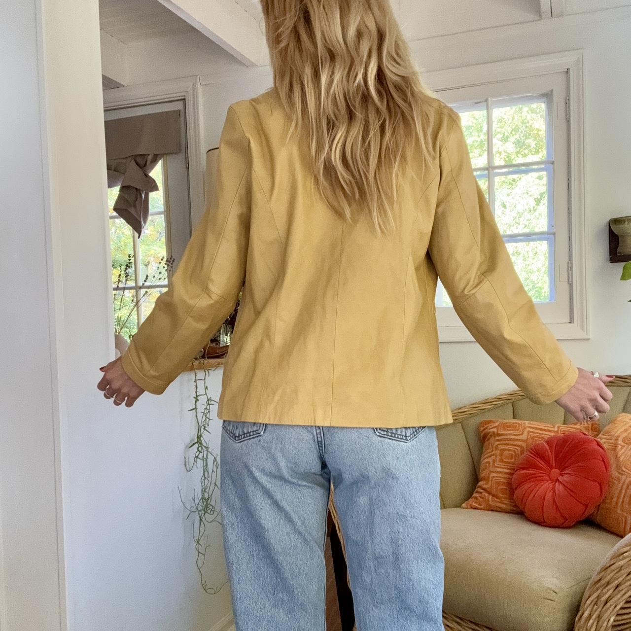 Wilson’s Leather Women's Leather Jacket - Tan/Yel… - image 4