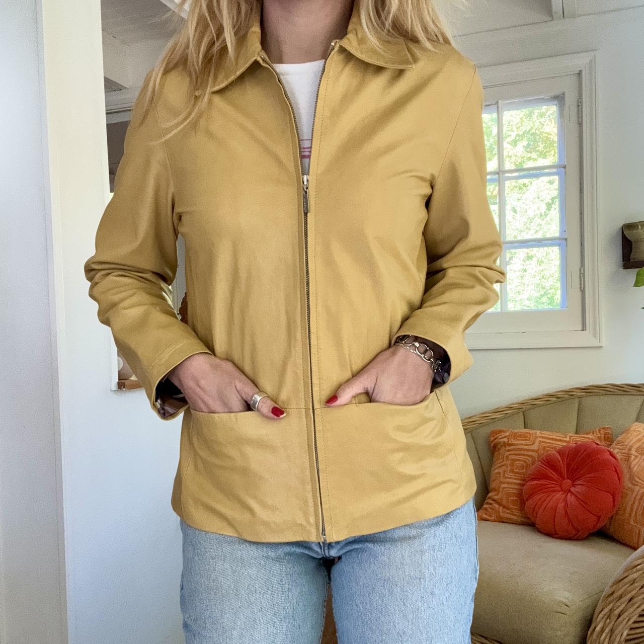 Wilson’s Leather Women's Leather Jacket - Tan/Yel… - image 3