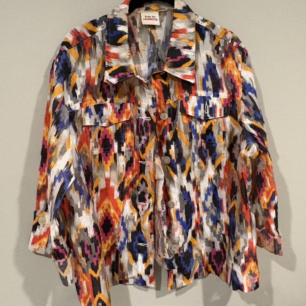 Ruby Rd. Women's Jacket - Multi - M – Colorful ab… - image 1