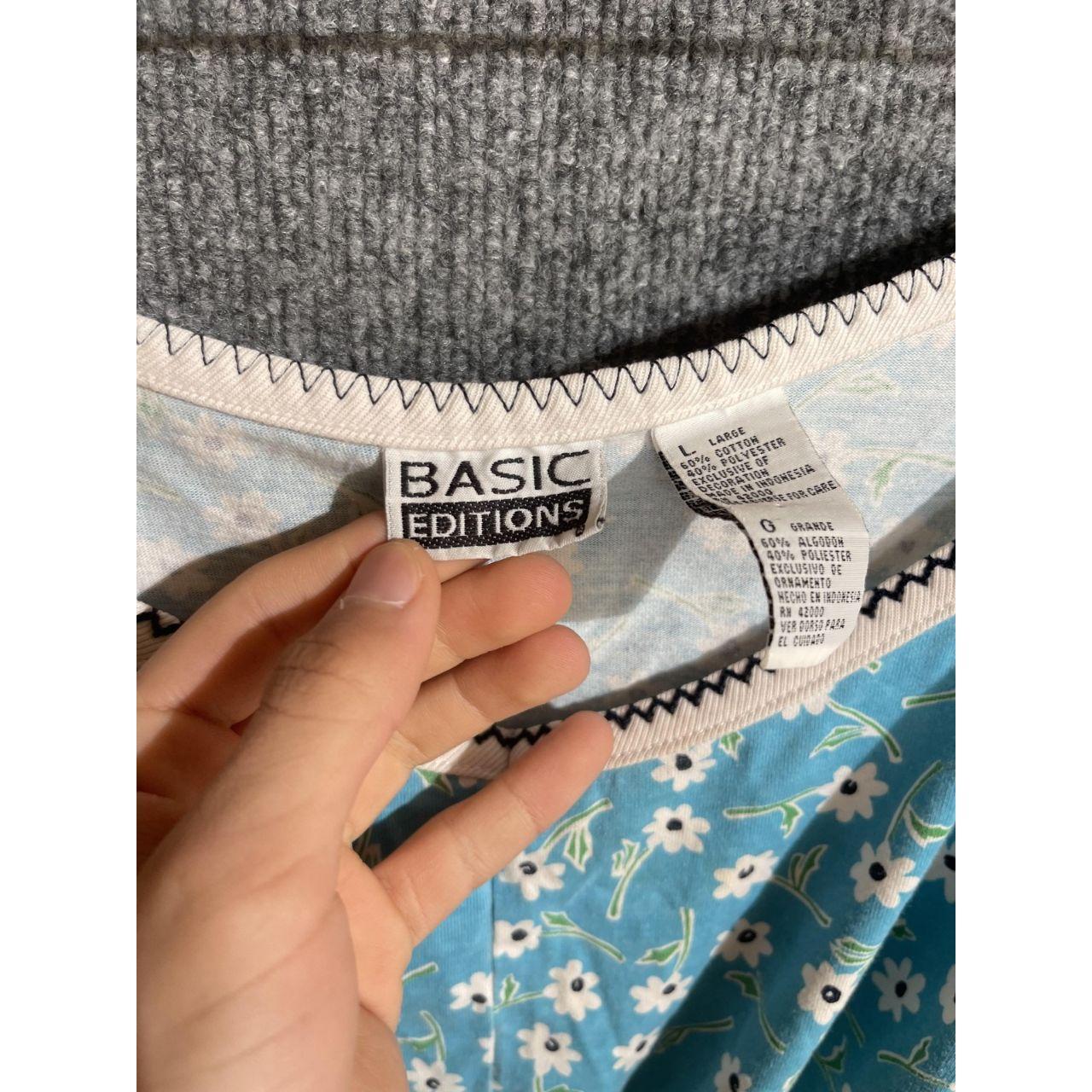 Basic Editions Women's Jumpsuit - Blue - L – Basi… - image 6