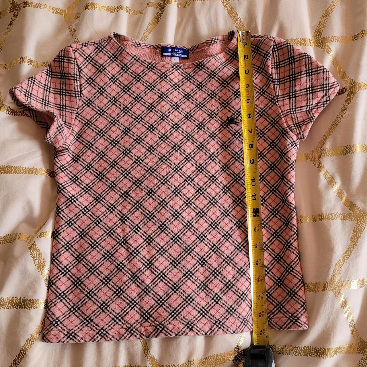 Burberry London Pink plaid - Depop