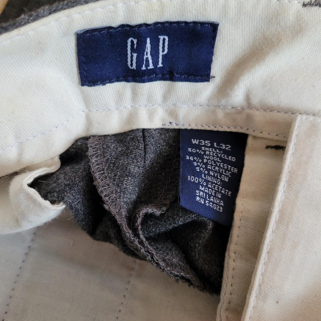 #Gap men's wool like men's pants. Lined. New and... - Depop