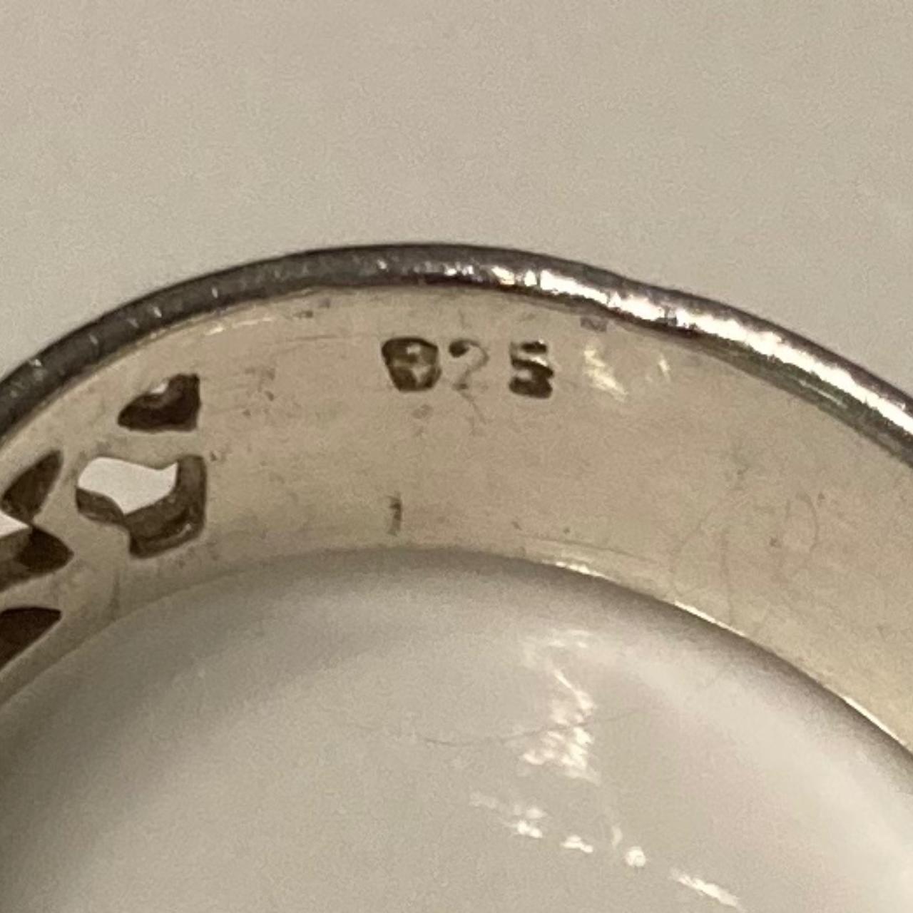 Source Unknown Women's Ring - Silver – "2007" Rin… - image 4