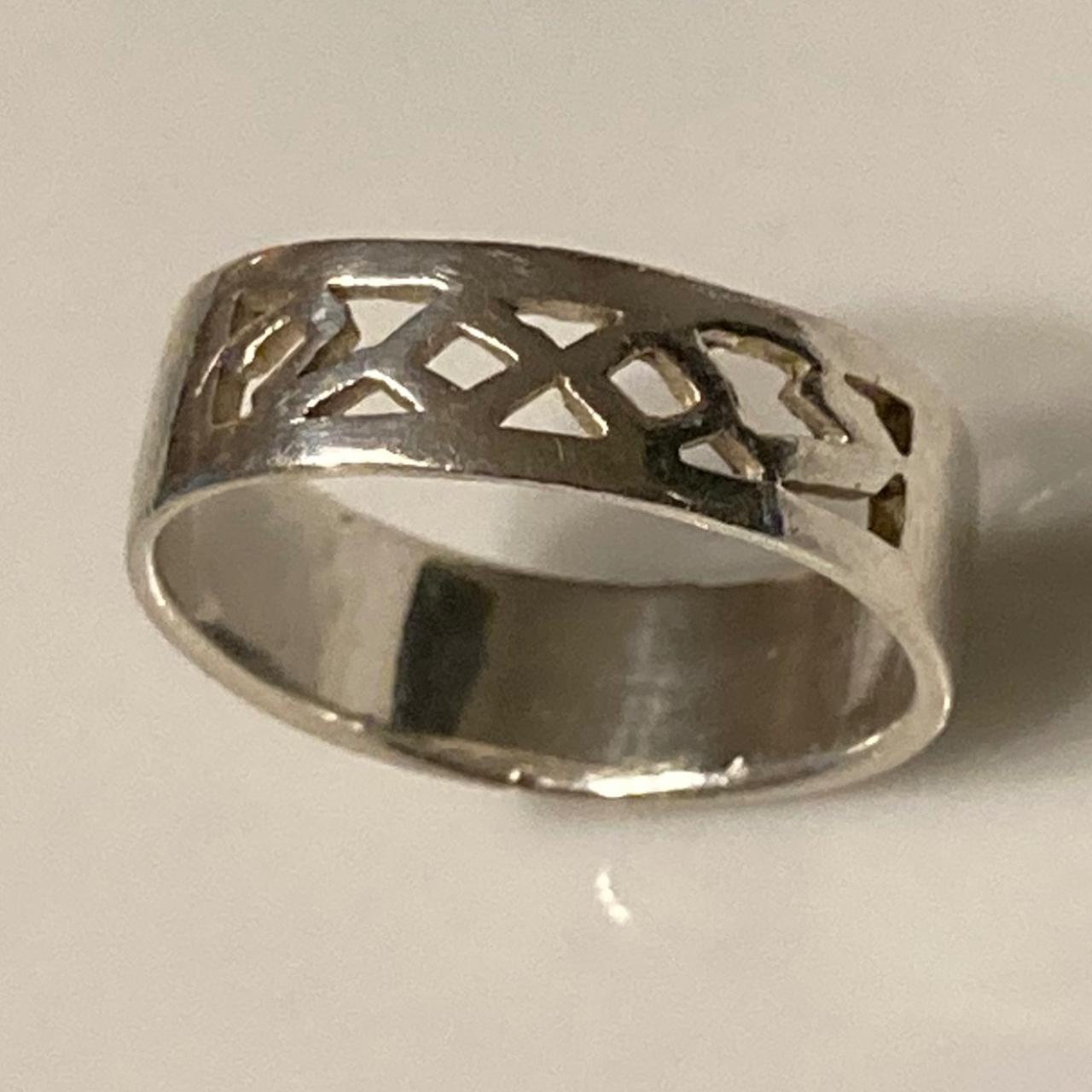 Source Unknown Women's Ring - Silver – "2007" Rin… - image 1