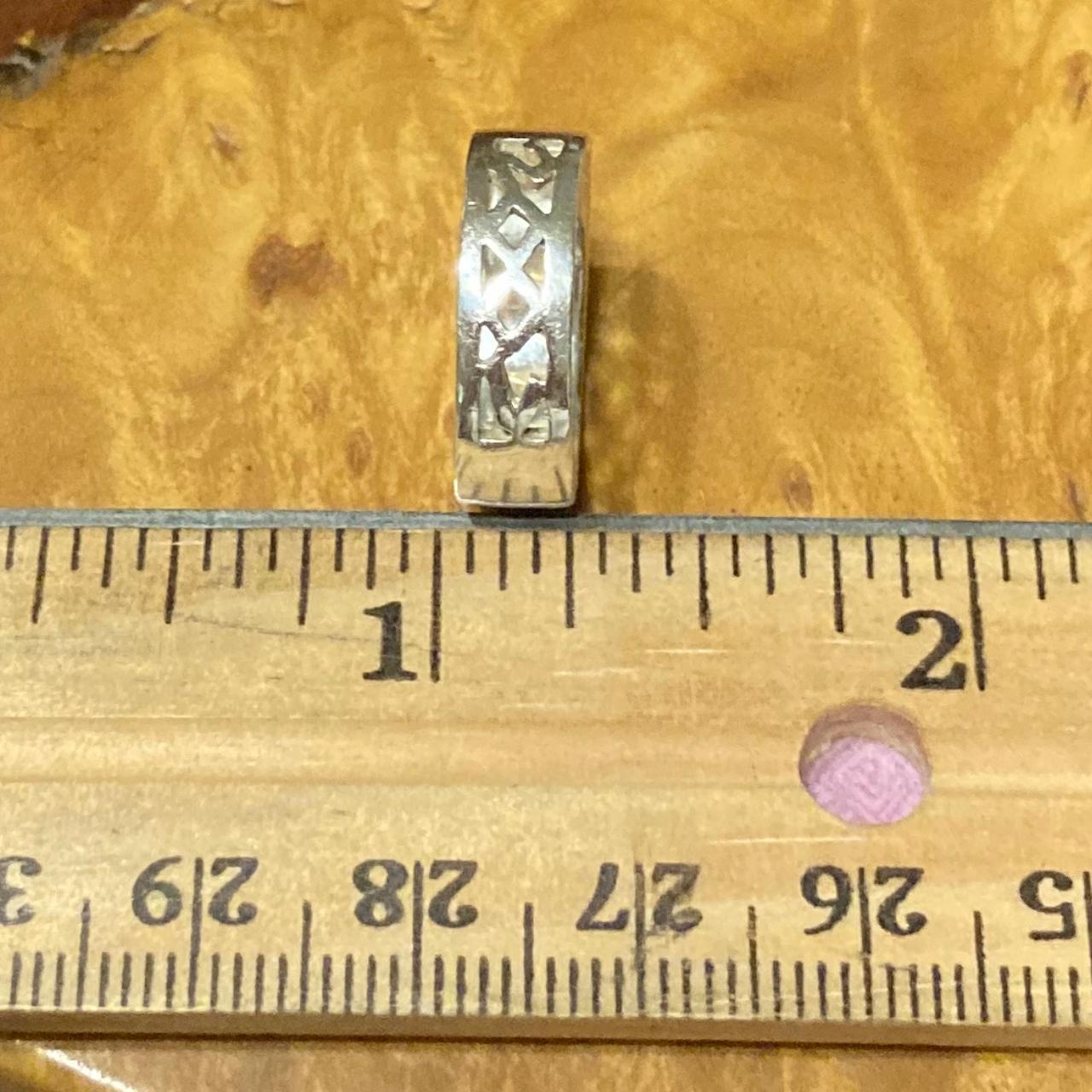 Source Unknown Women's Ring - Silver – "2007" Rin… - image 6