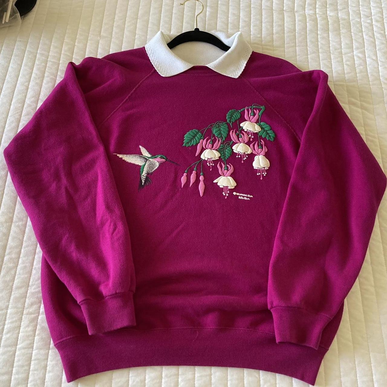 Morning sun hot sale embroidered sweatshirts