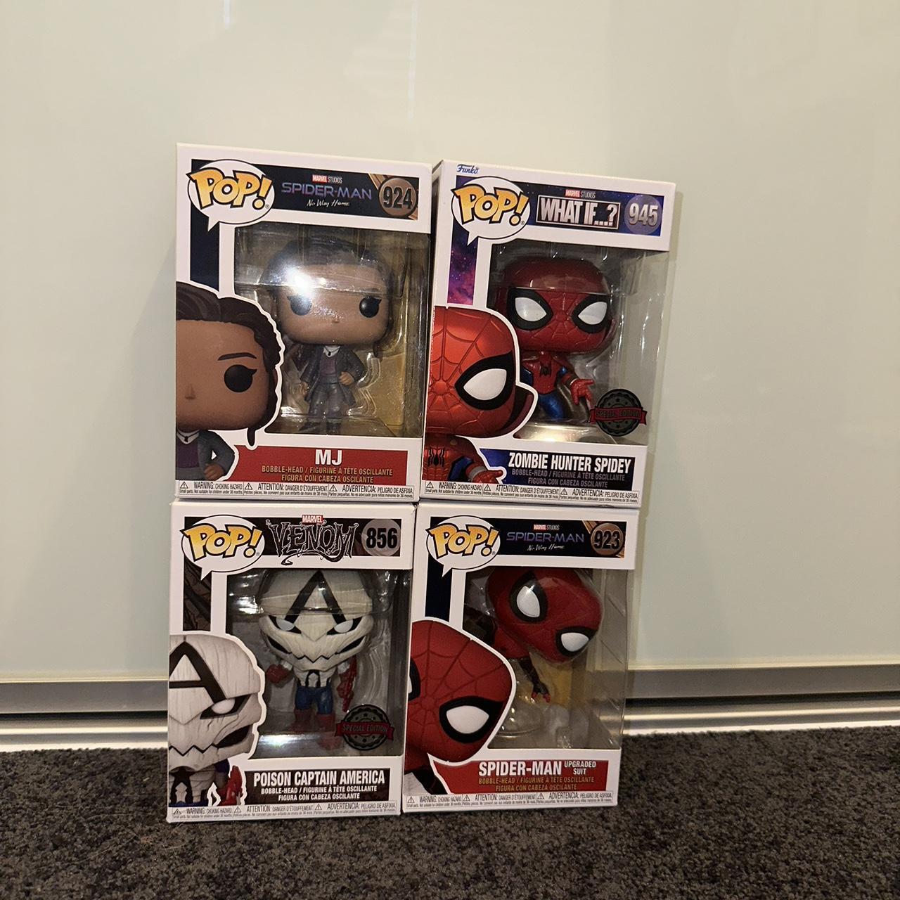 Marvel Spider Man And Captin America Funko - Depop