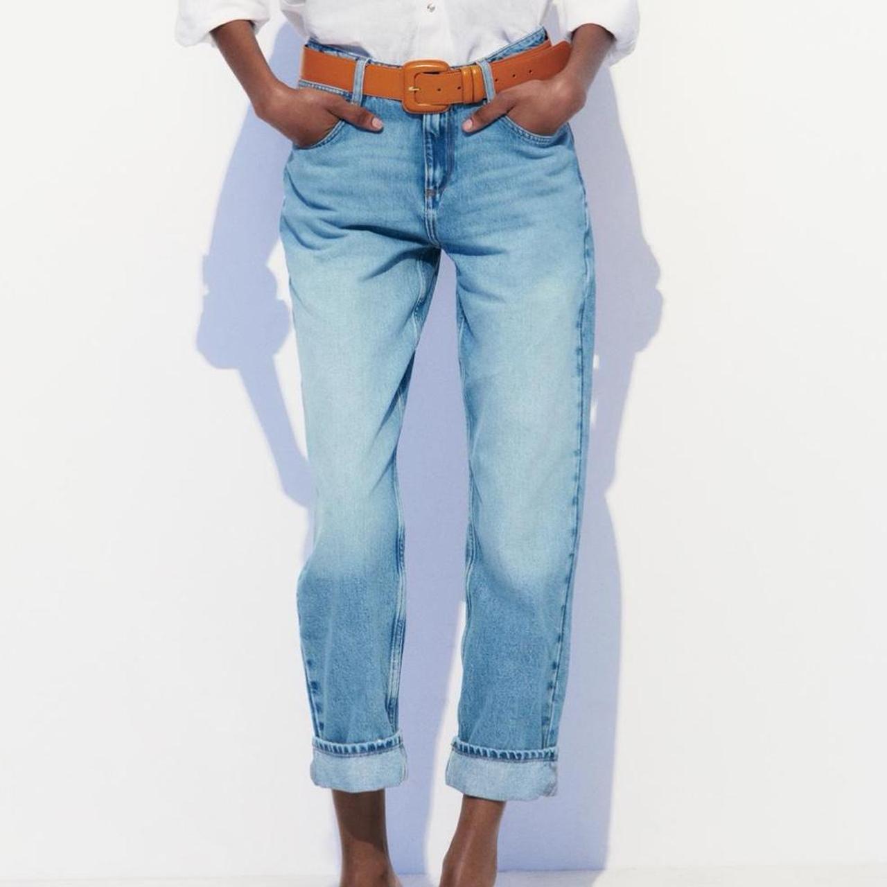 Brand Mid Waist Boyfriend Zara