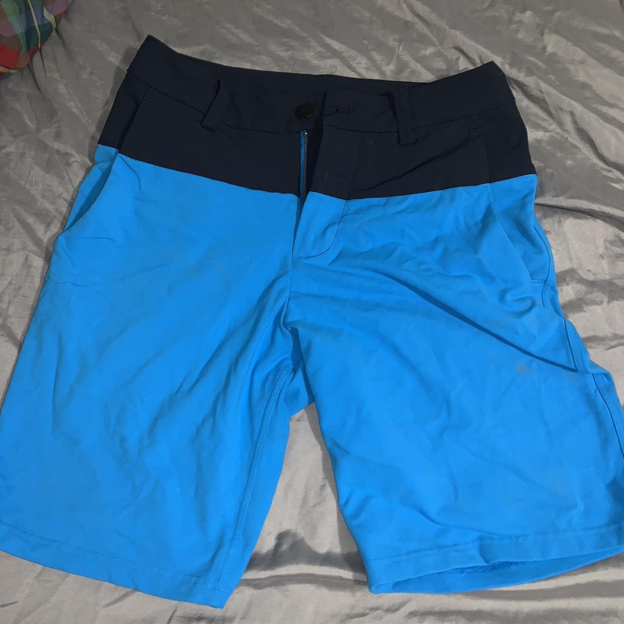 Mens two tone lululemon shorts 32W lululemon mens Depop