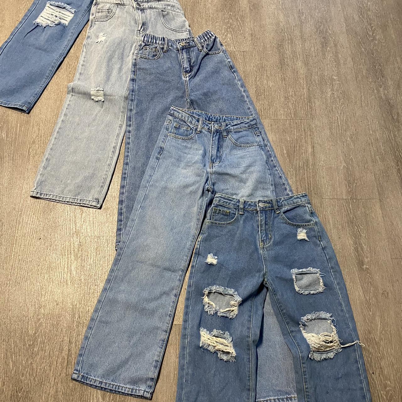 Set of five 8/9y jeans • just need to be gone •... - Depop