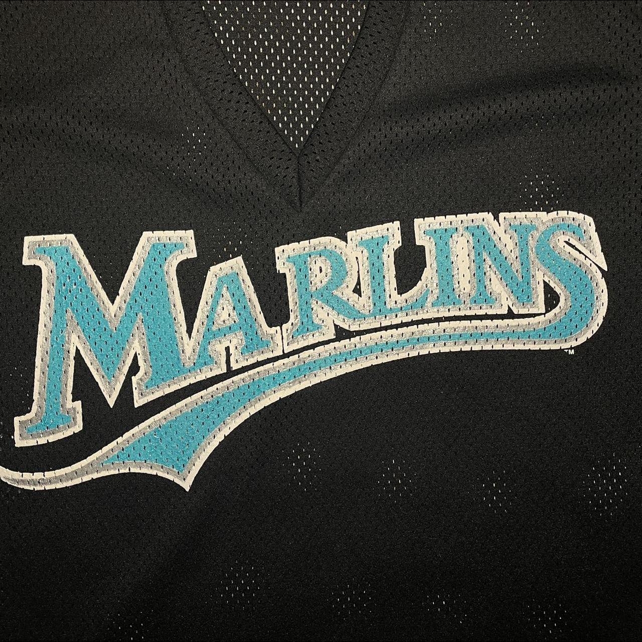 Vintage MAJESTIC Florida Marlins 1997 World Series Jersey