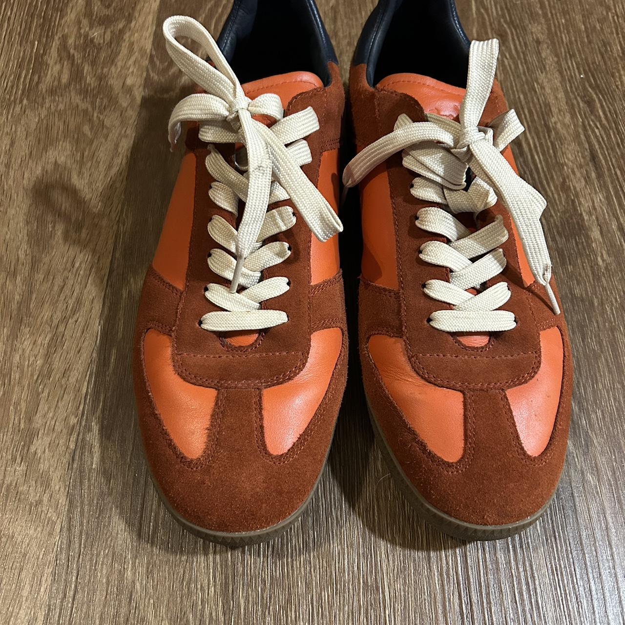 Orange deals coach shoes