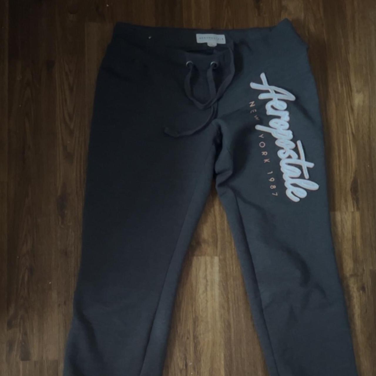 AEROPOSTALE FLARE SWEATPANTS GOOD FOR PEOPLE WHO ARE... - Depop