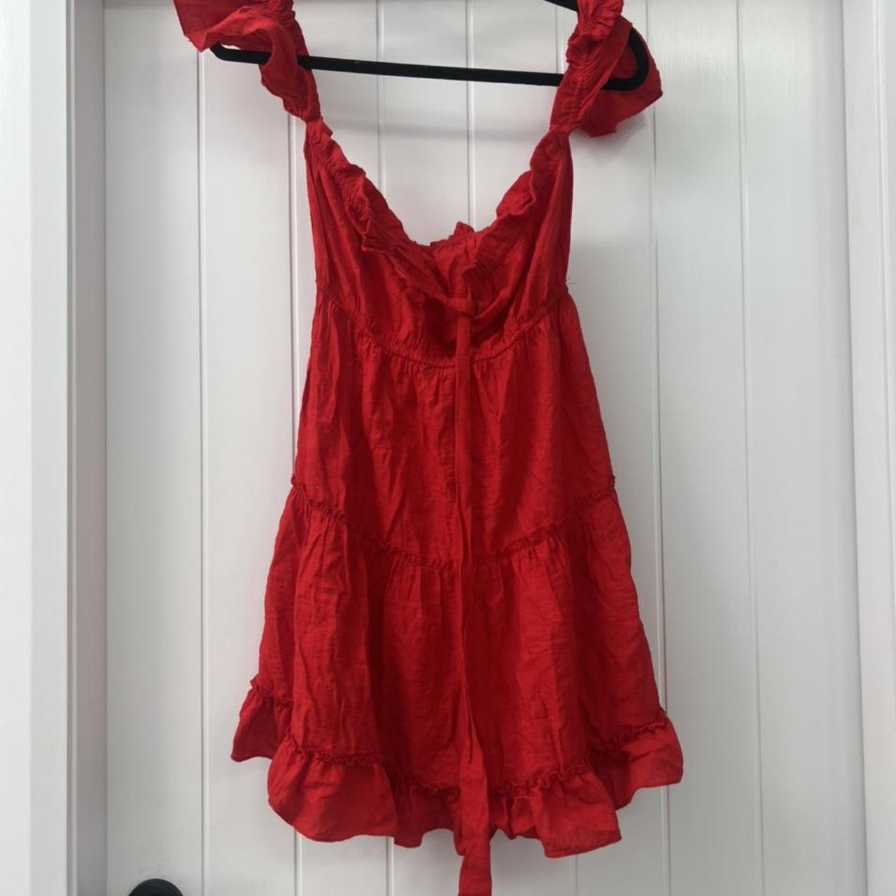 Glassons Mini dress red size small - Depop