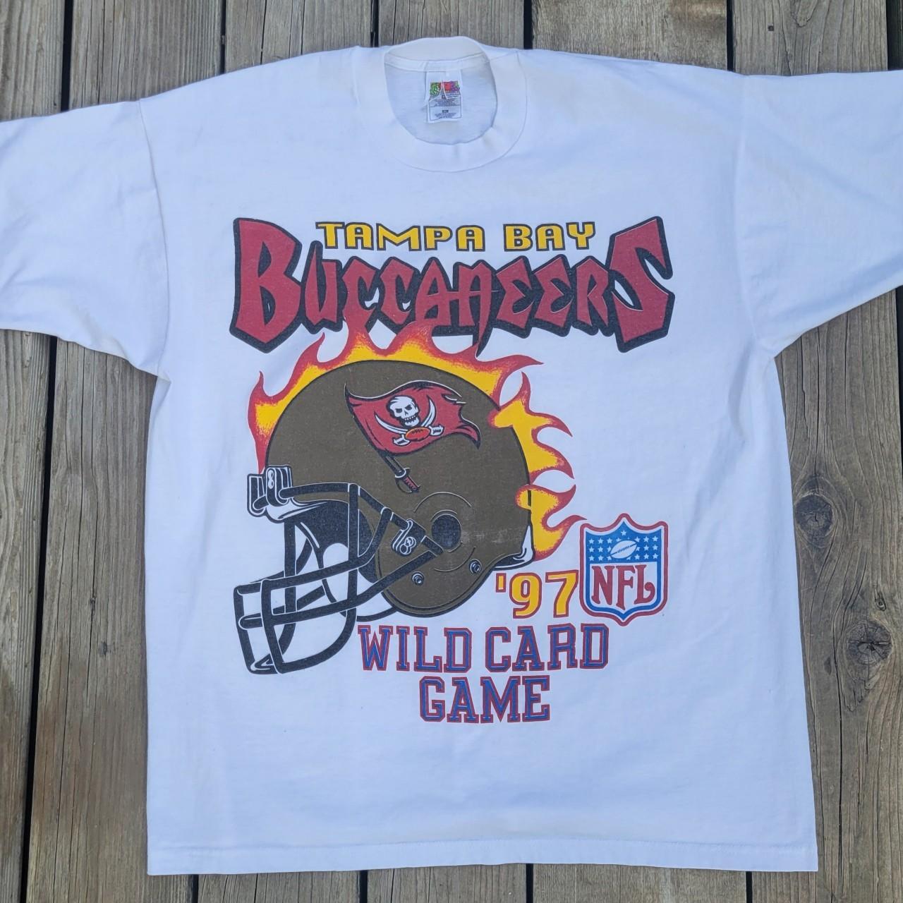 Vintage 1997 Tampa Bay Buccaneers NFL Football Mike - Depop