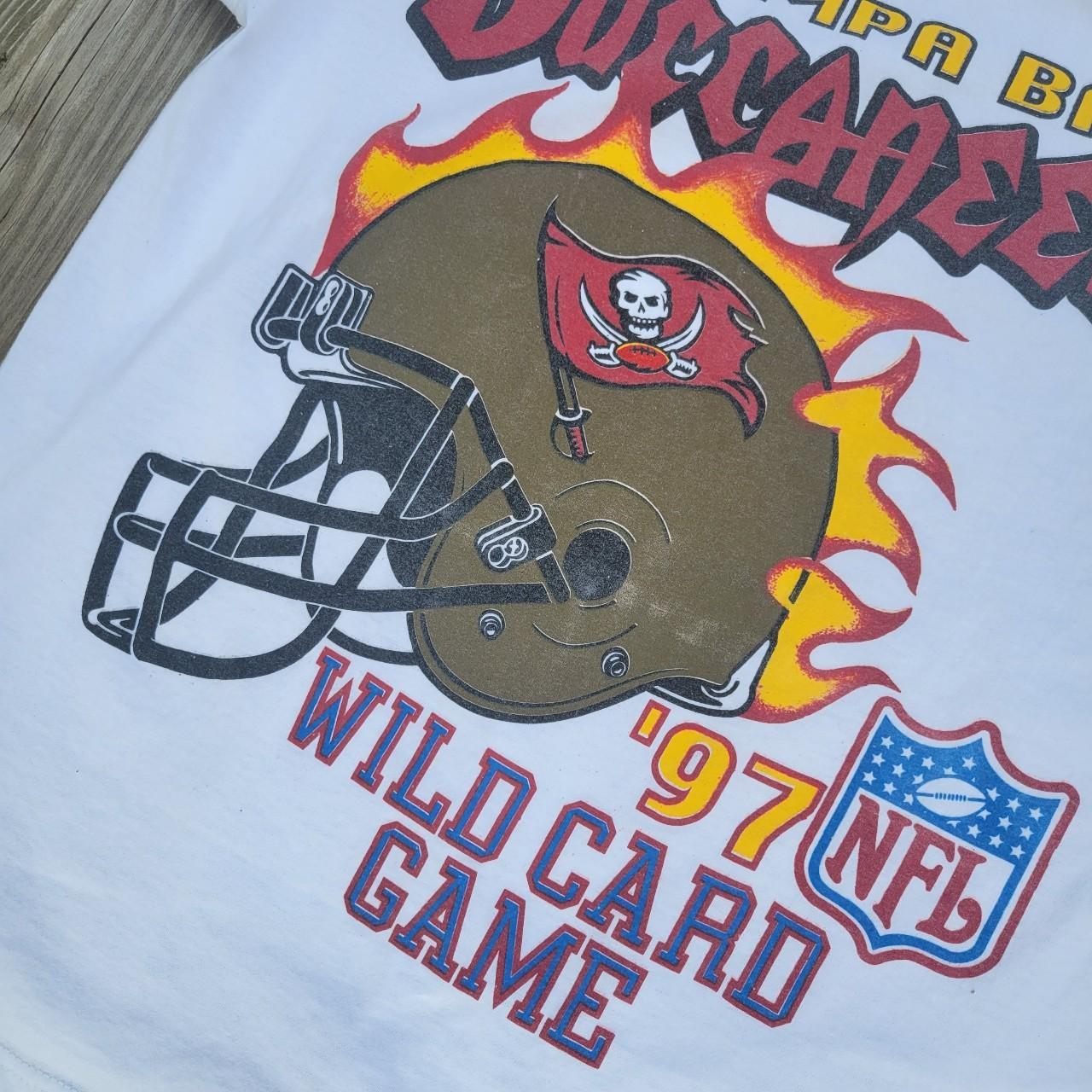 Vintage 1997 Tampa Bay Buccaneers NFL Football Mike - Depop