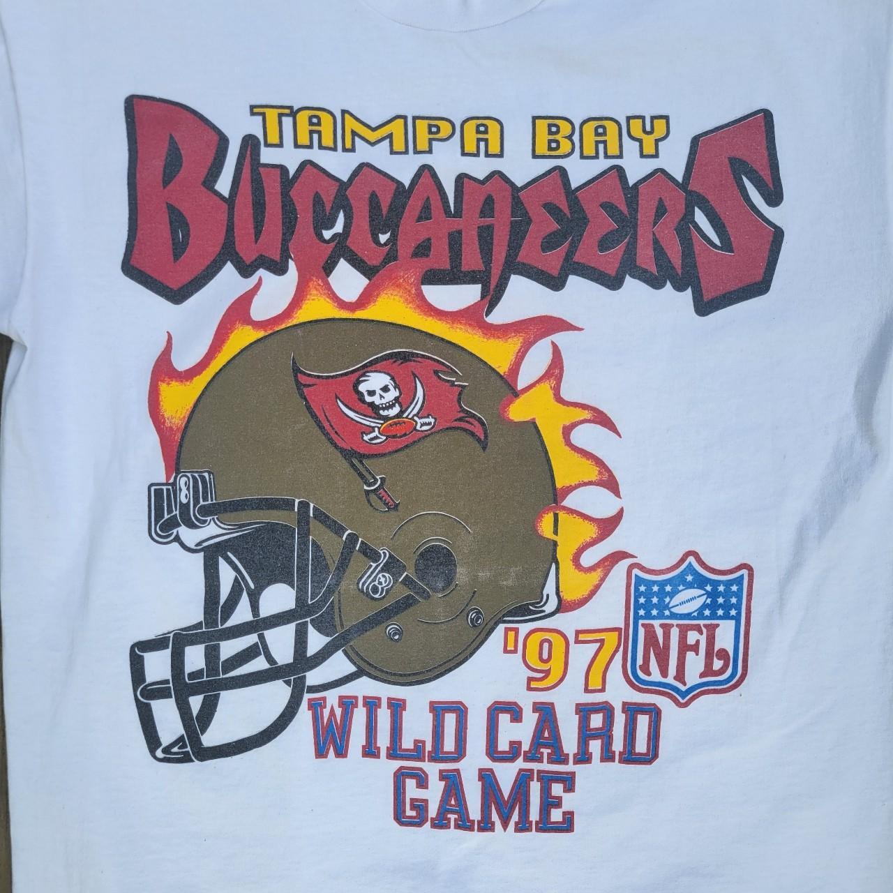 Vintage 1997 Tampa Bay Buccaneers NFL Football Mike - Depop