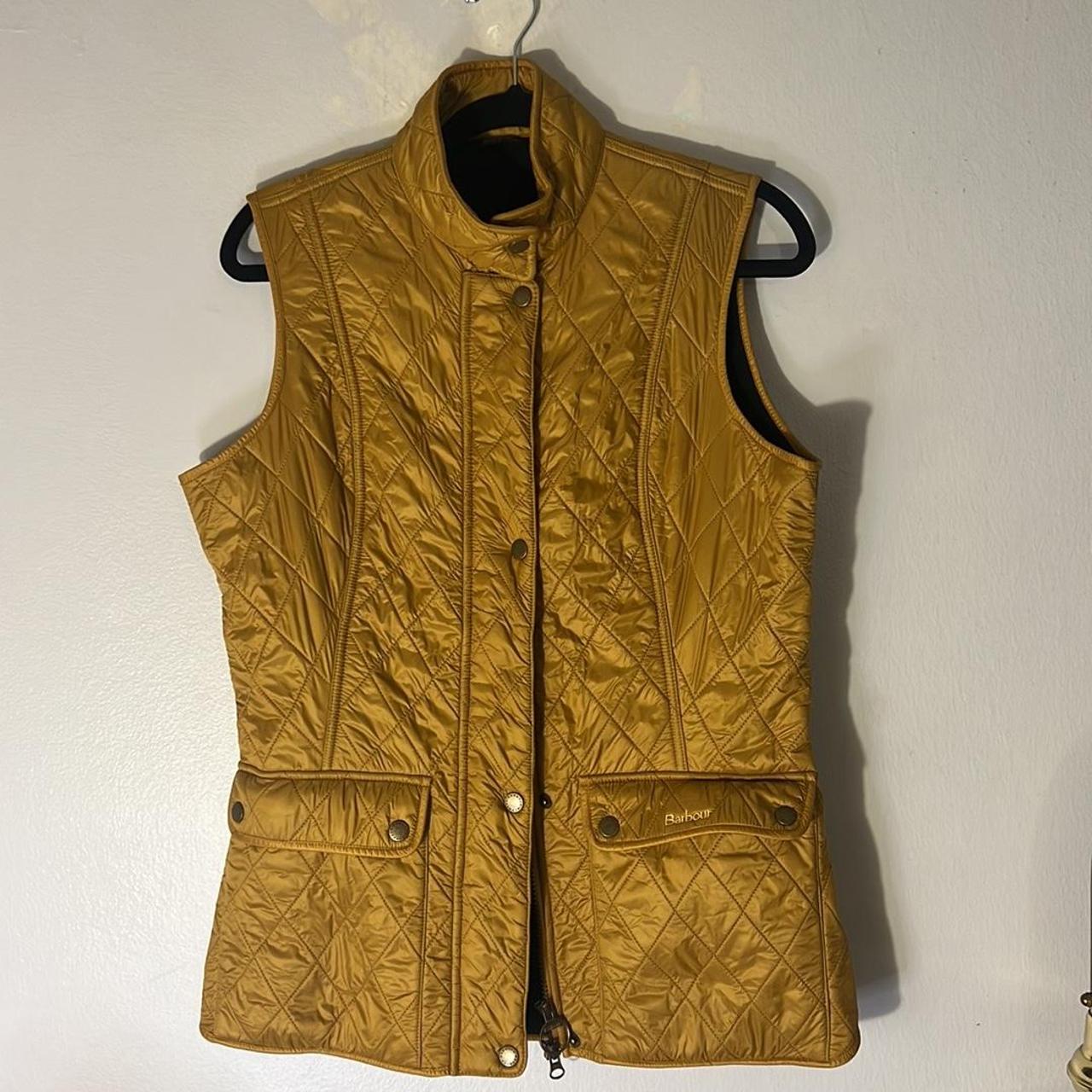 Barbour vest best sale womens yellow