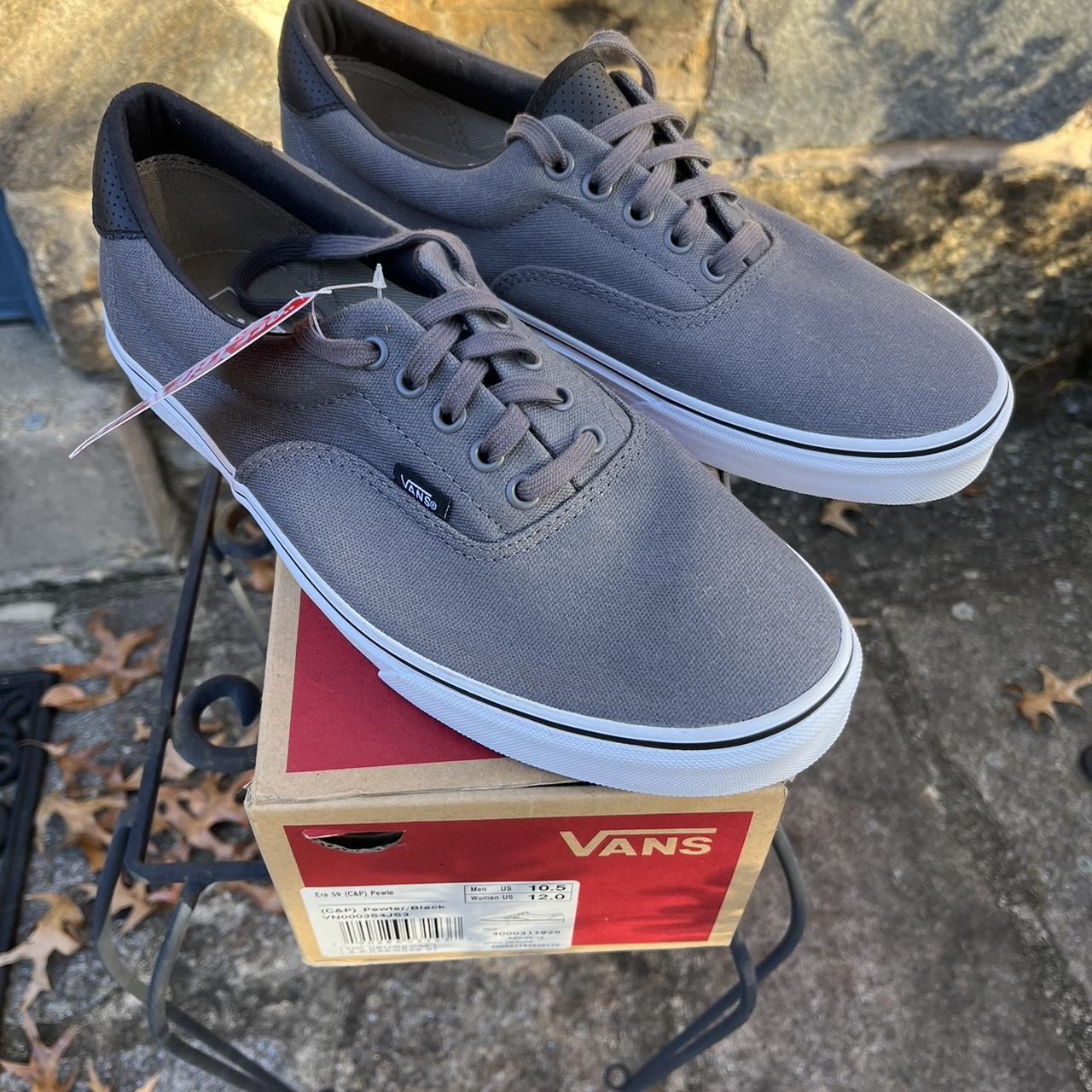 All grey registered vans mens