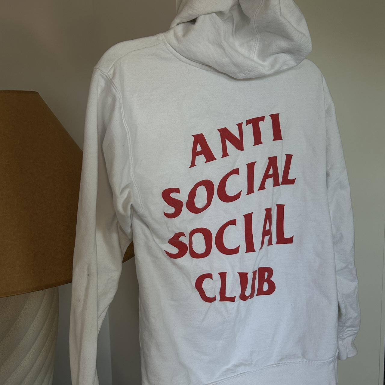 Anti Social Social Club Men's White Coat (3)