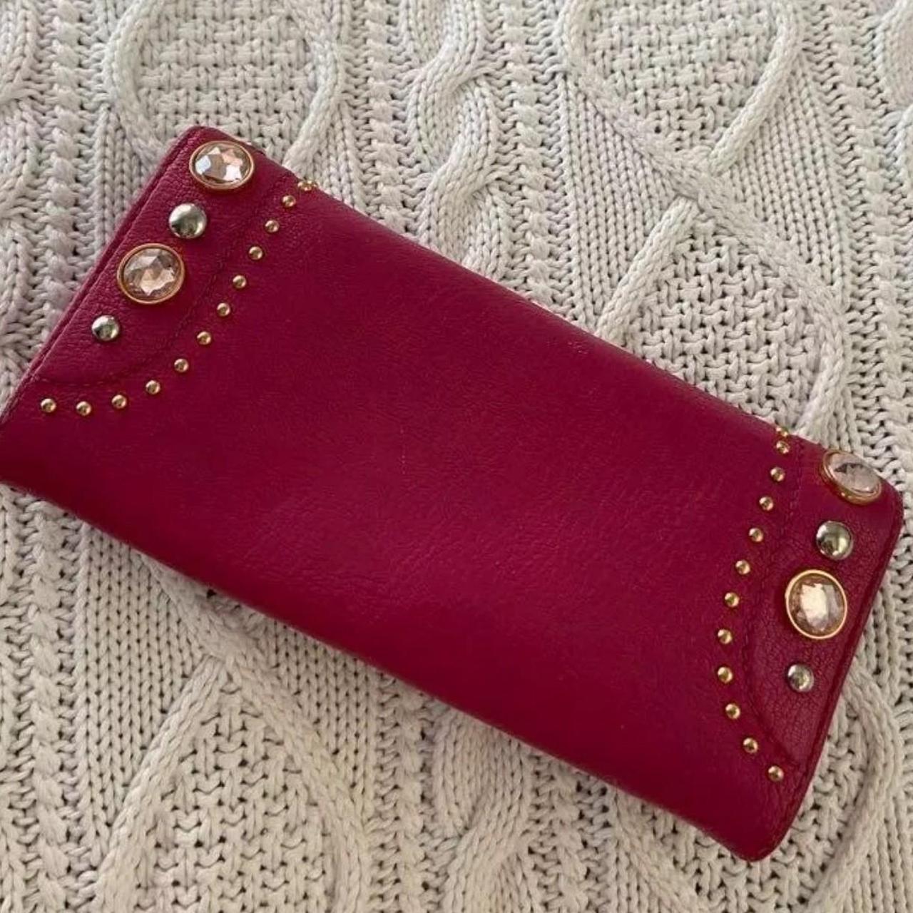 Miu Miu Women's Wallets - Pink – Miu Miu BEJEWELE… - image 2