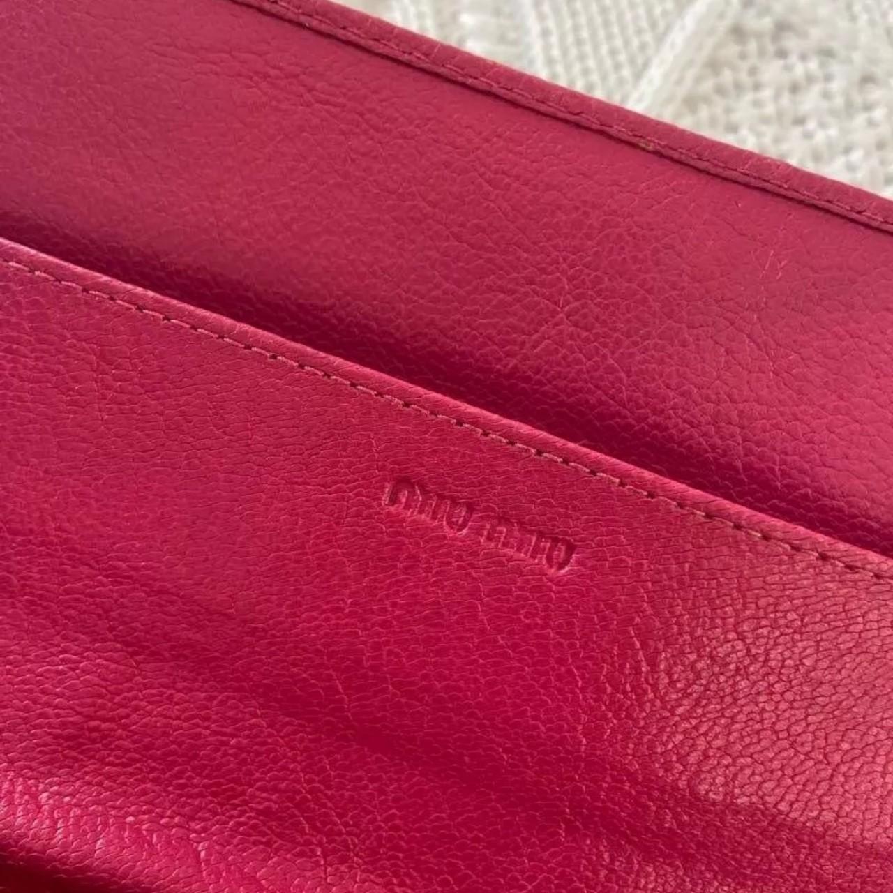 Miu Miu Women's Wallets - Pink – Miu Miu BEJEWELE… - image 4