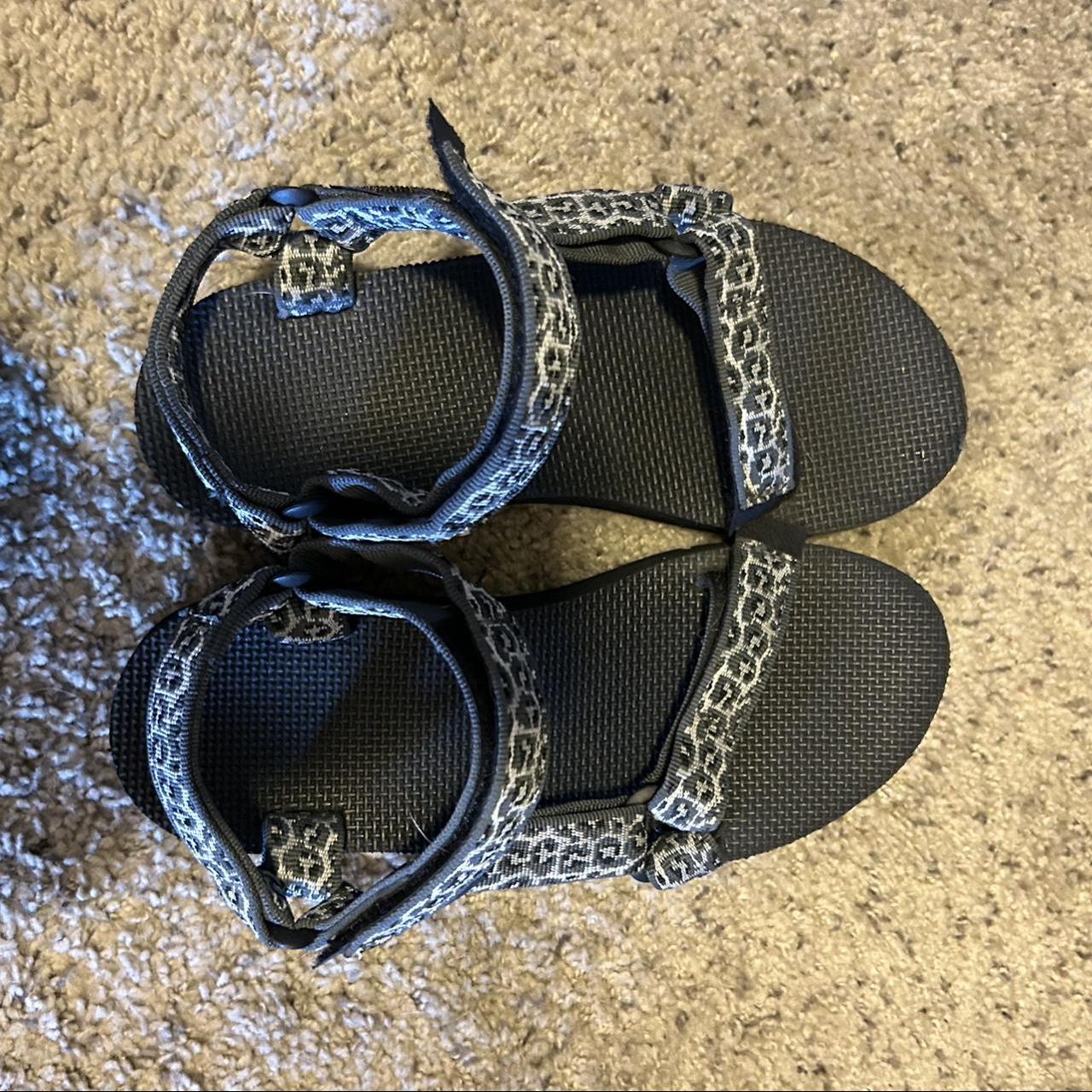navy dior slides