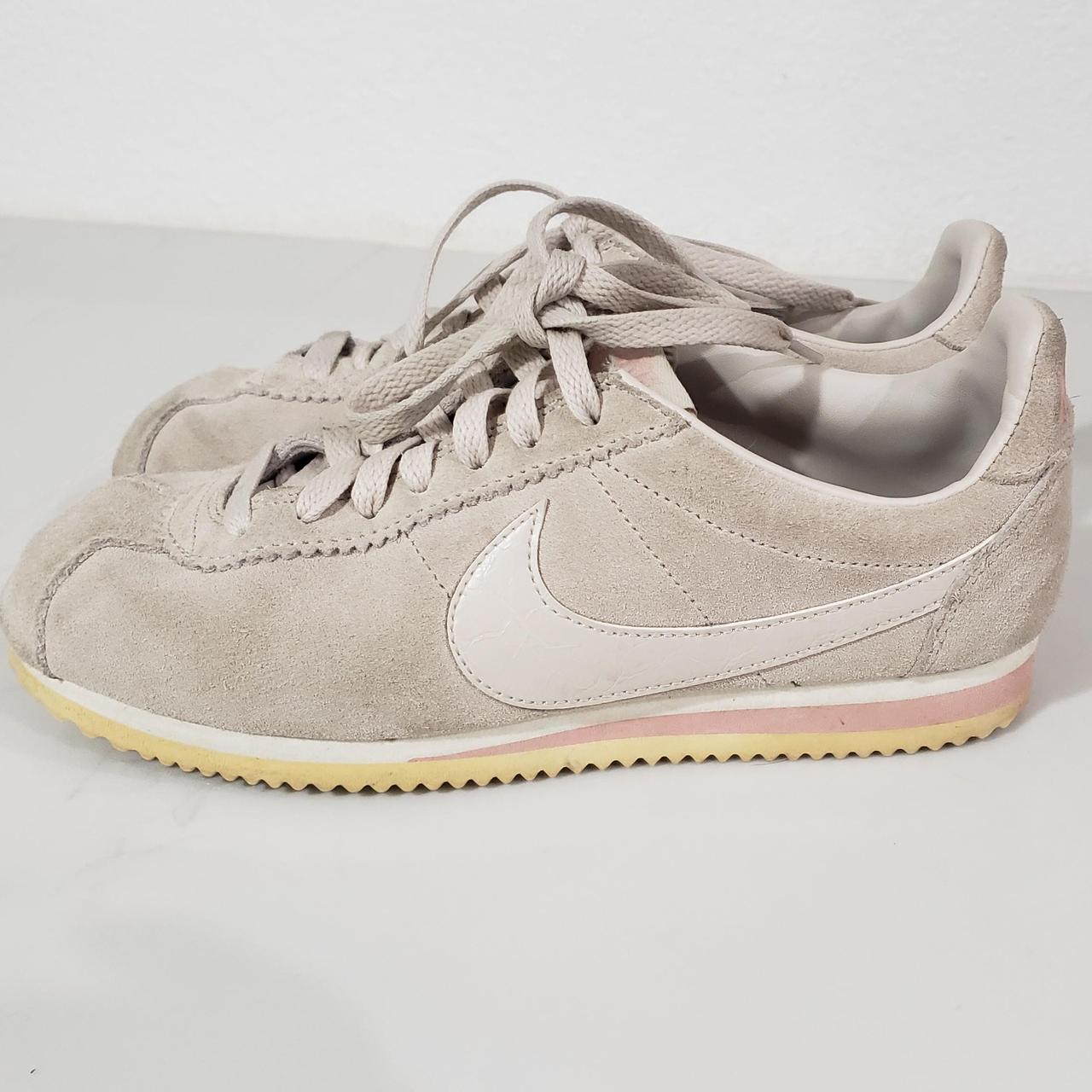 Classic Cortez suede and leather sneakers Depop